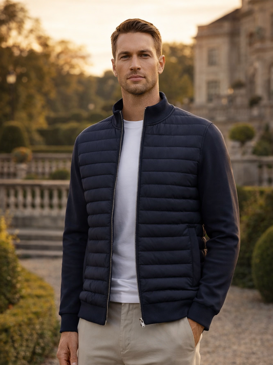 AeroFlex Quilted Jacket - Lightweight Breathable Mid-Season Outerwear with Zippered Pockets 1