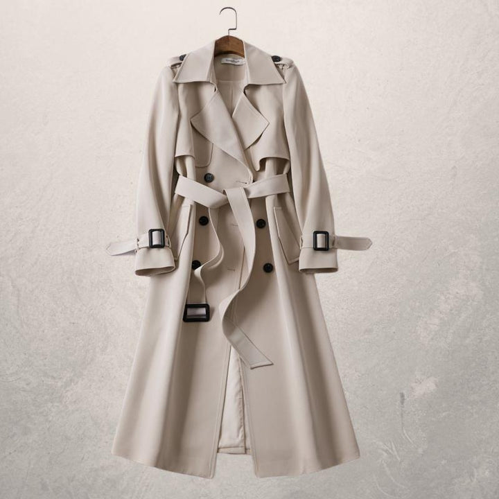 Aleah Classic Trench Coat - Lightweight Tailored Fit for Transitional Weather 5