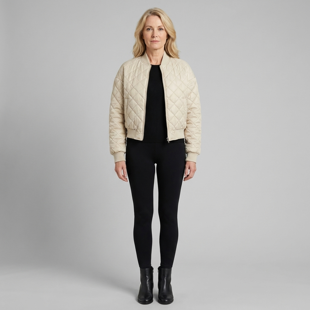 Branford Quilted Bomber Jacket - Lightweight Modern Fit for Versatile Styling 8