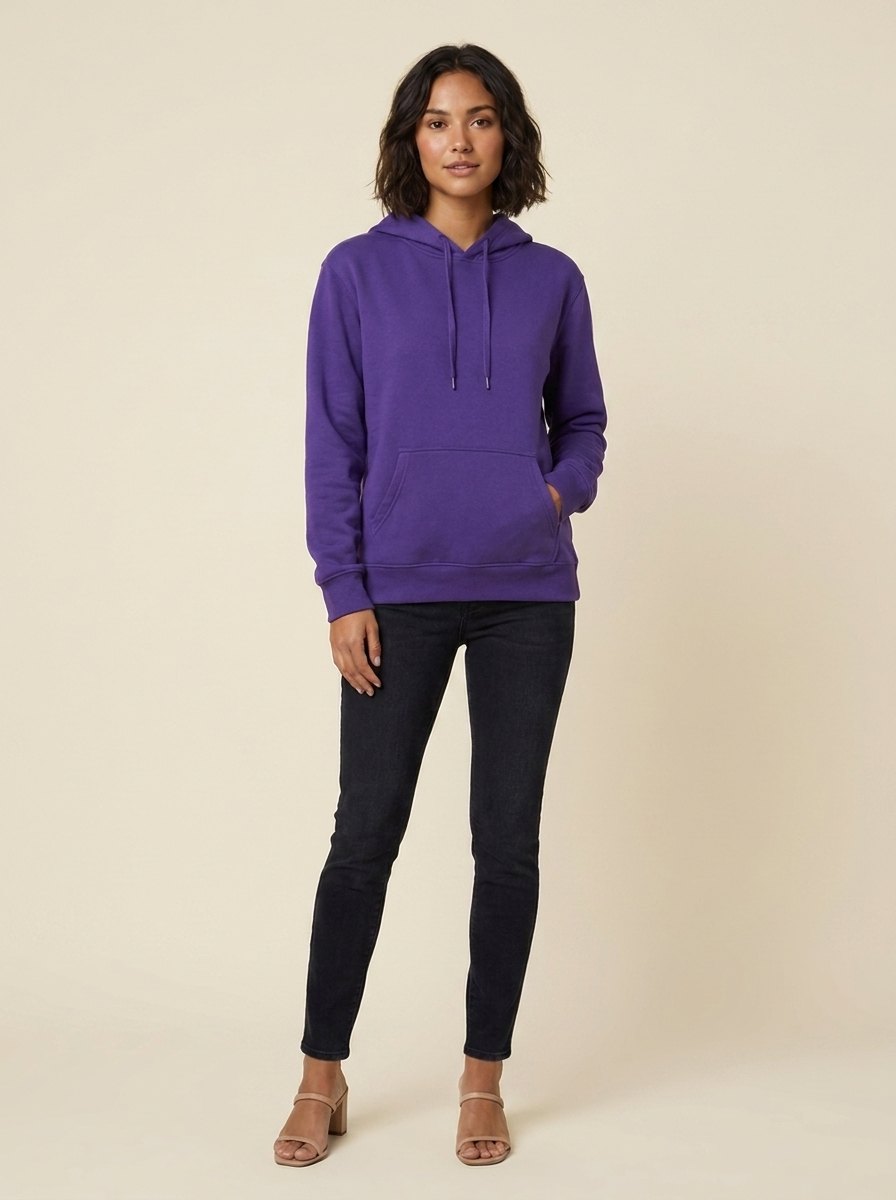 Elysian Basic Hoodie - Soft Polyester Classic Pullover, Unisex Fit, Sizes S-3XL 12