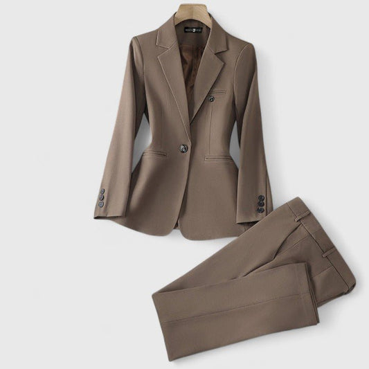 Jenna Collection - Tailored Fit Pant Suit for Women with Structured Design 1