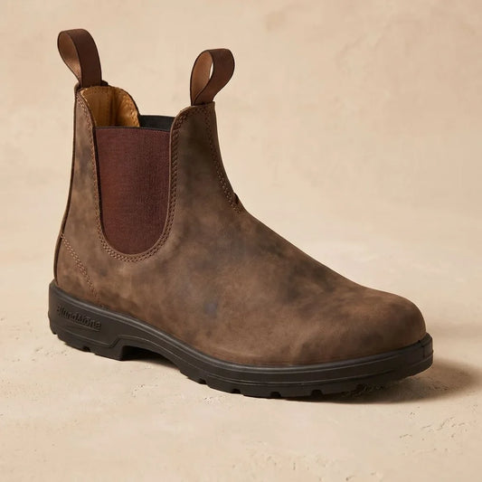 Leo men's leather Chelsea boots