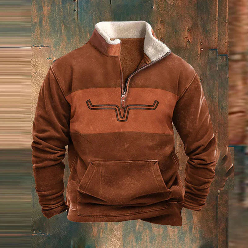Levi - Modern Zip-Up Sweater in Soft Breathable Fabric for Versatile Style 4