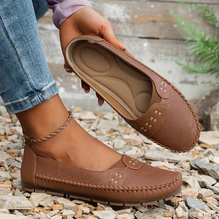 Megan Collection - Orthopedic Slip-On Shoes With Supportive Sole For Comfort 8