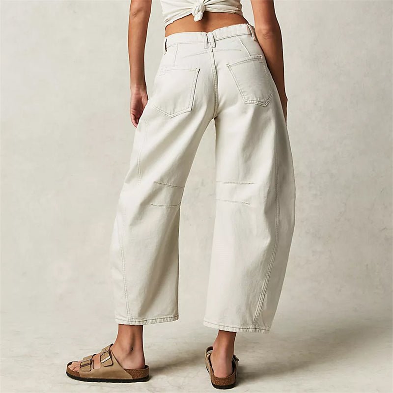 Olivia - High-Waist Baggy Jeans with Relaxed Fit and Barrel Leg Silhouette 8