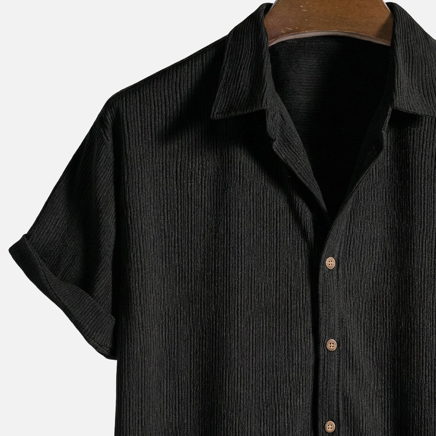 Ribo - Men's Two Piece Set in Comfortable Ribbed Fabric with Relaxed Fit 8