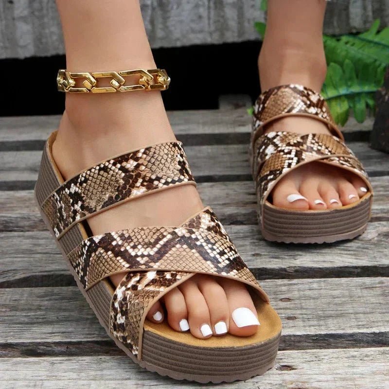Rosa Sandals for Women | Orthopedic Leather, Non-Slip Grip 7