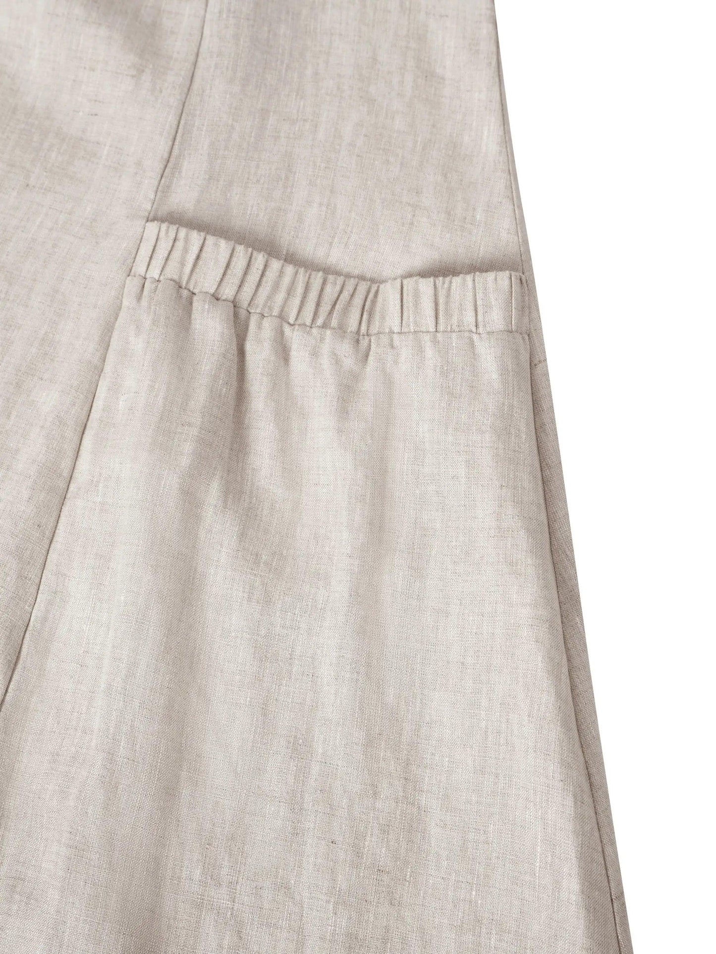 100% Linen Swing Beach Tank Dress GIANA 8