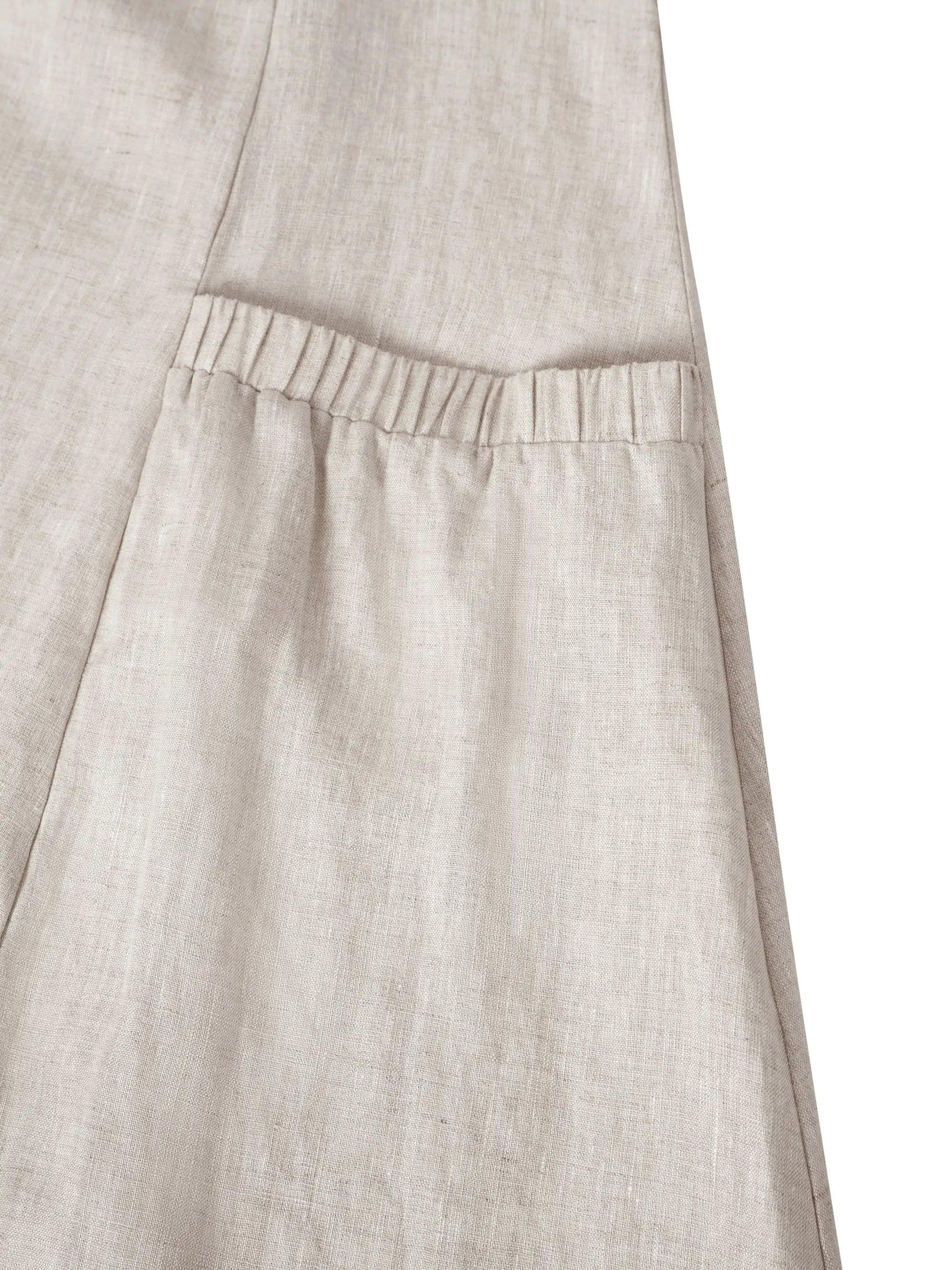 100% Linen Swing Beach Tank Dress GIANA 8