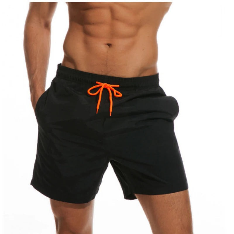 ActiveWave - Quick-Dry Men's Swim Trunks with Adjustable Fit & Pockets 0