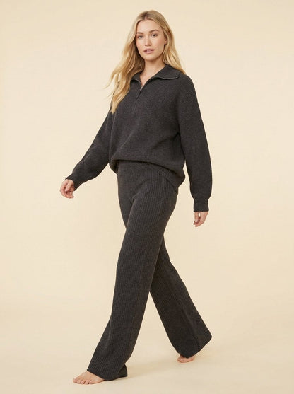 Aeria Women's Loungewear Set - Soft Two Piece Sets for Relaxed Fit Style 2