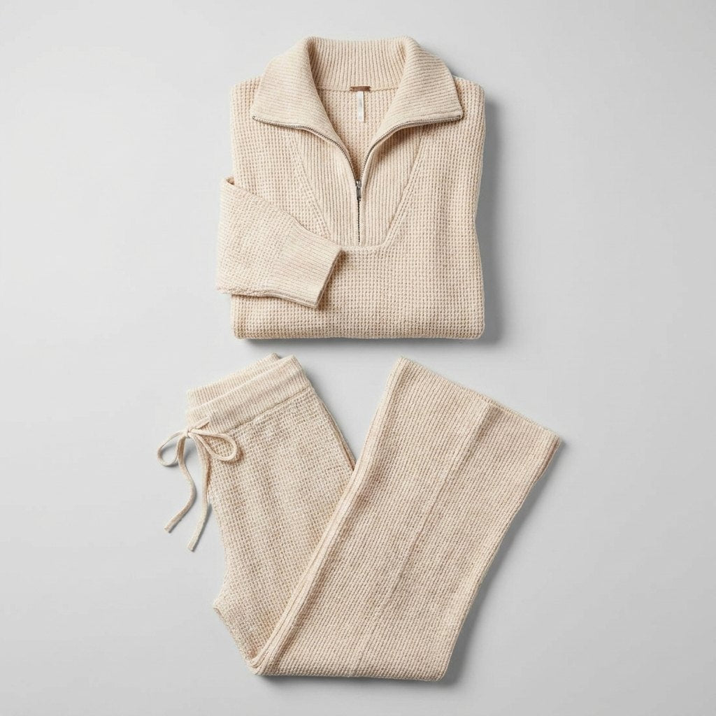 Aeria Women's Loungewear Set - Soft Two Piece Sets for Relaxed Fit Style 5