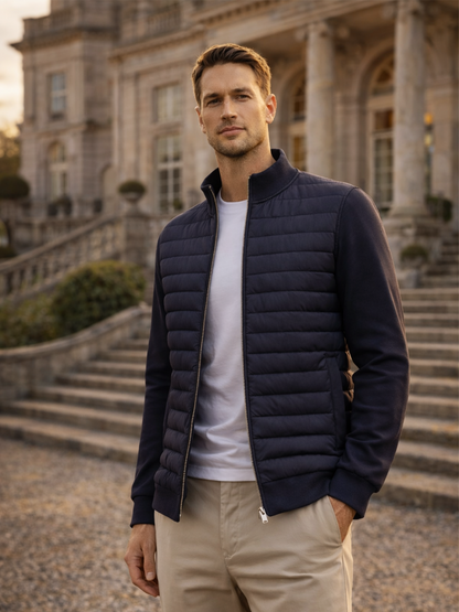 AeroFlex Quilted Jacket - Lightweight Breathable Mid-Season Outerwear with Zippered Pockets 3