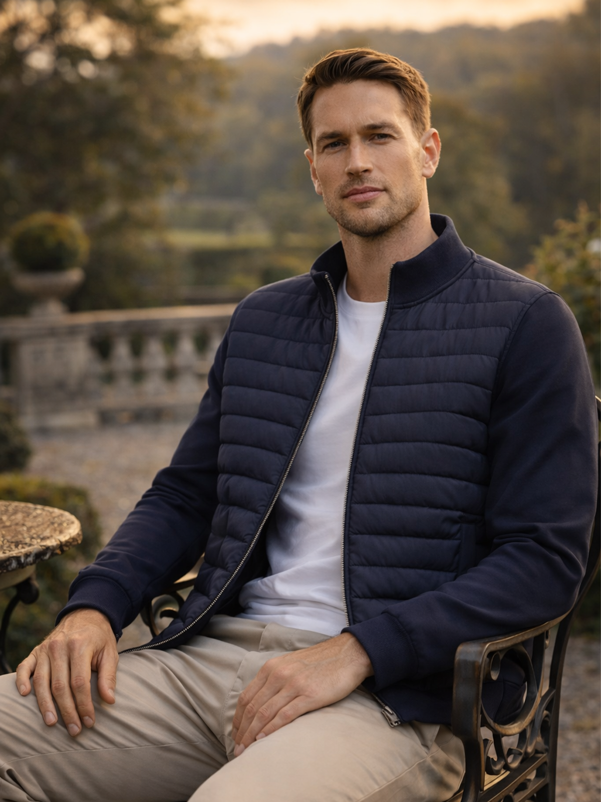 AeroFlex Quilted Jacket - Lightweight Breathable Mid-Season Outerwear with Zippered Pockets 5