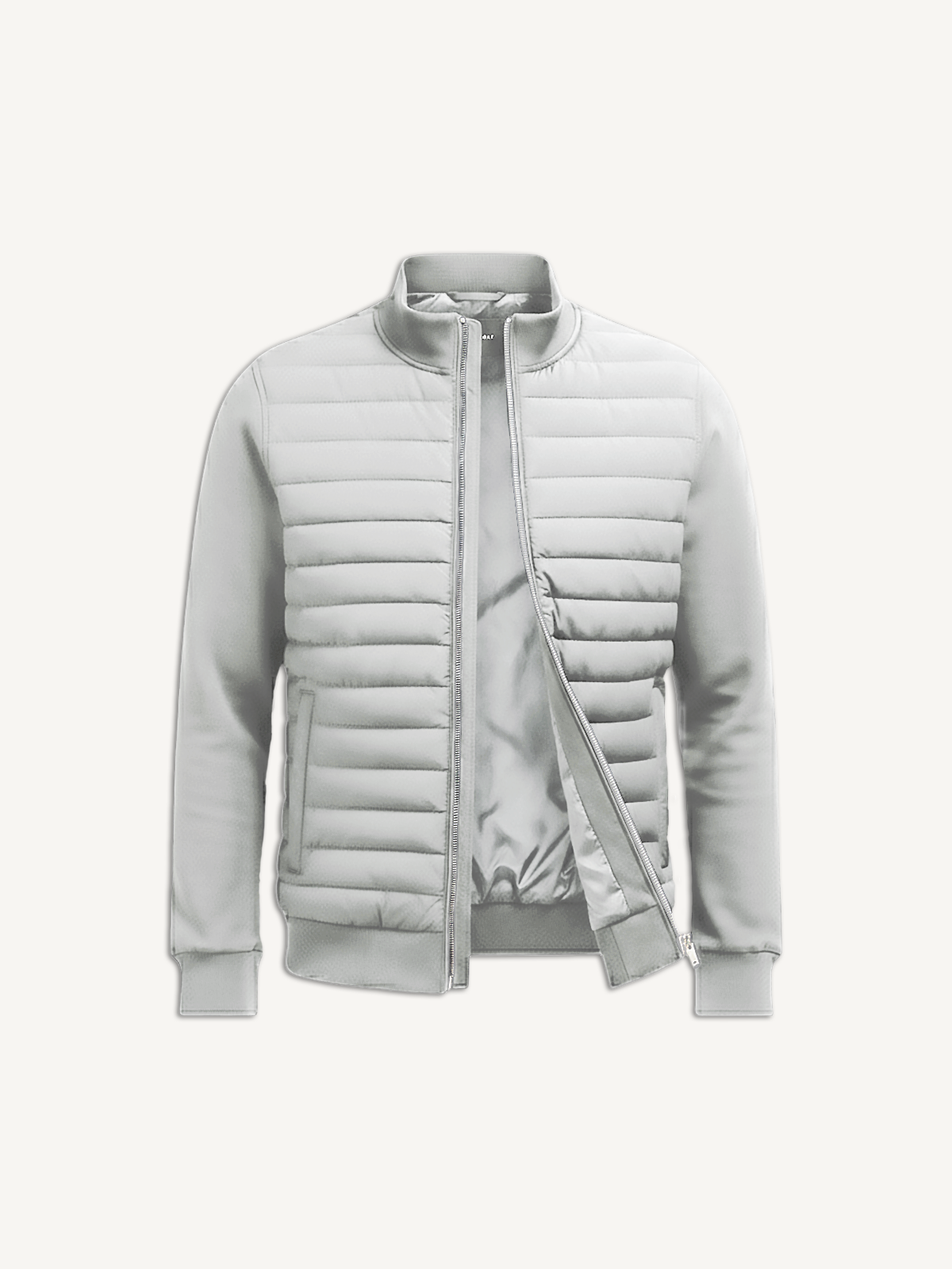 AeroFlex Quilted Jacket - Lightweight Breathable Mid-Season Outerwear with Zippered Pockets 8