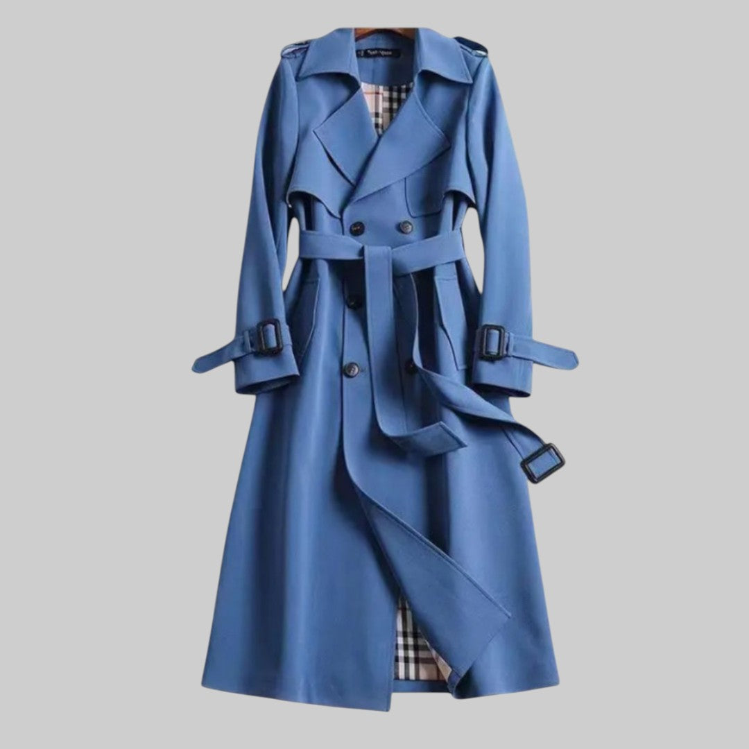 Aleah Classic Trench Coat - Lightweight Tailored Fit for Transitional Weather 2
