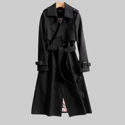 Aleah Classic Trench Coat - Lightweight Tailored Fit for Transitional Weather 3