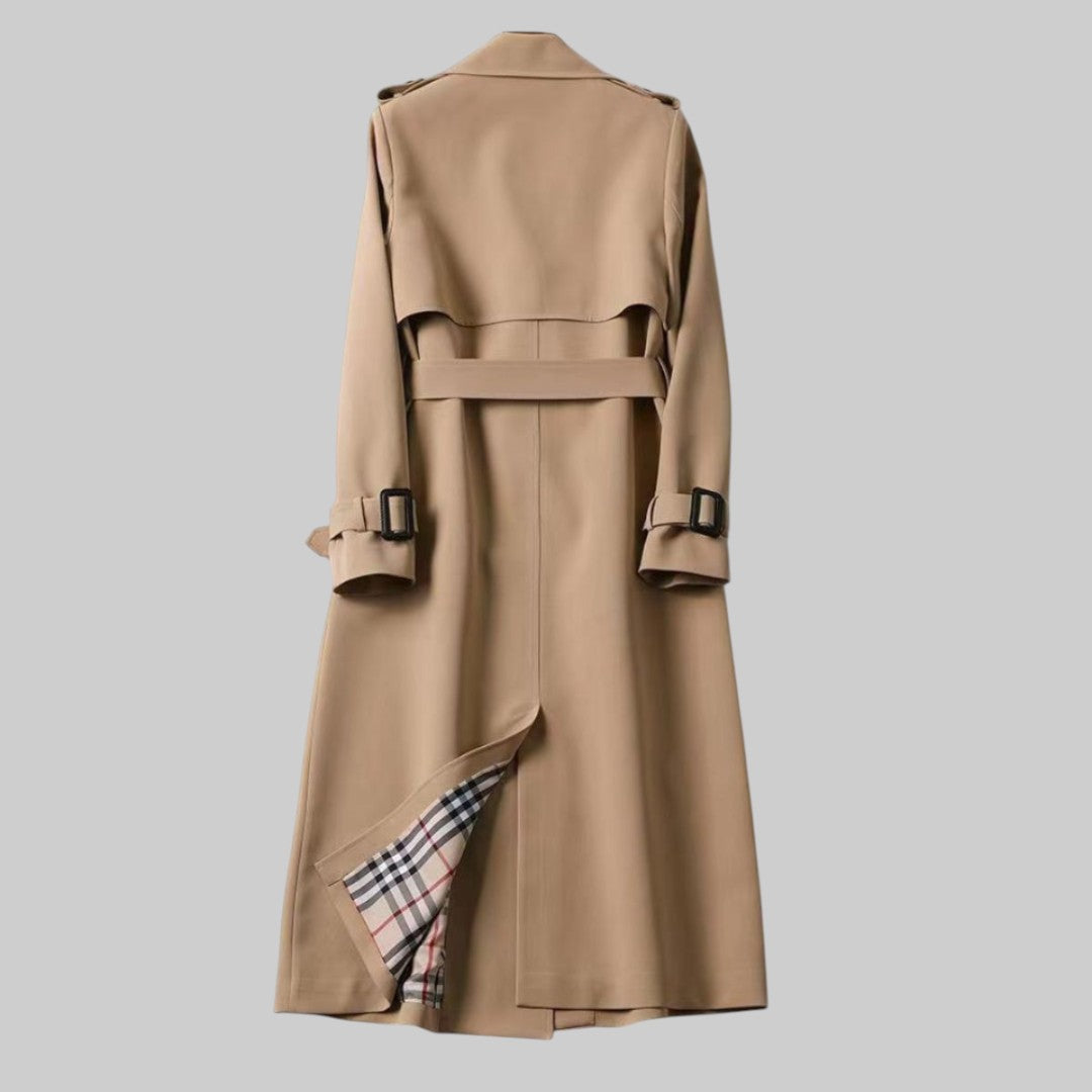 Aleah Classic Trench Coat - Lightweight Tailored Fit for Transitional Weather 4