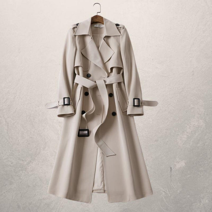 Aleah Classic Trench Coat - Lightweight Tailored Fit for Transitional Weather 5