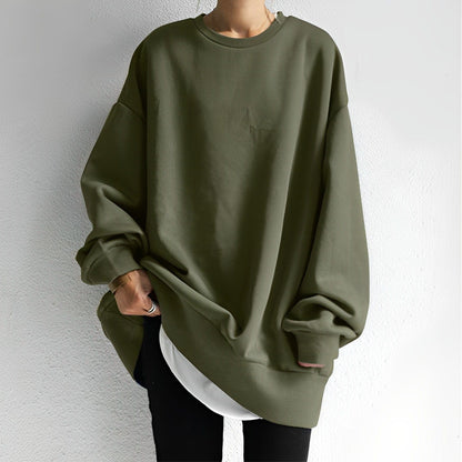 Amelia Oversized Sweater - Soft Cotton Textured Knit for Cozy Style 3