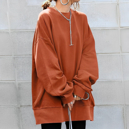 Amelia Oversized Sweater - Soft Cotton Textured Knit for Cozy Style 4