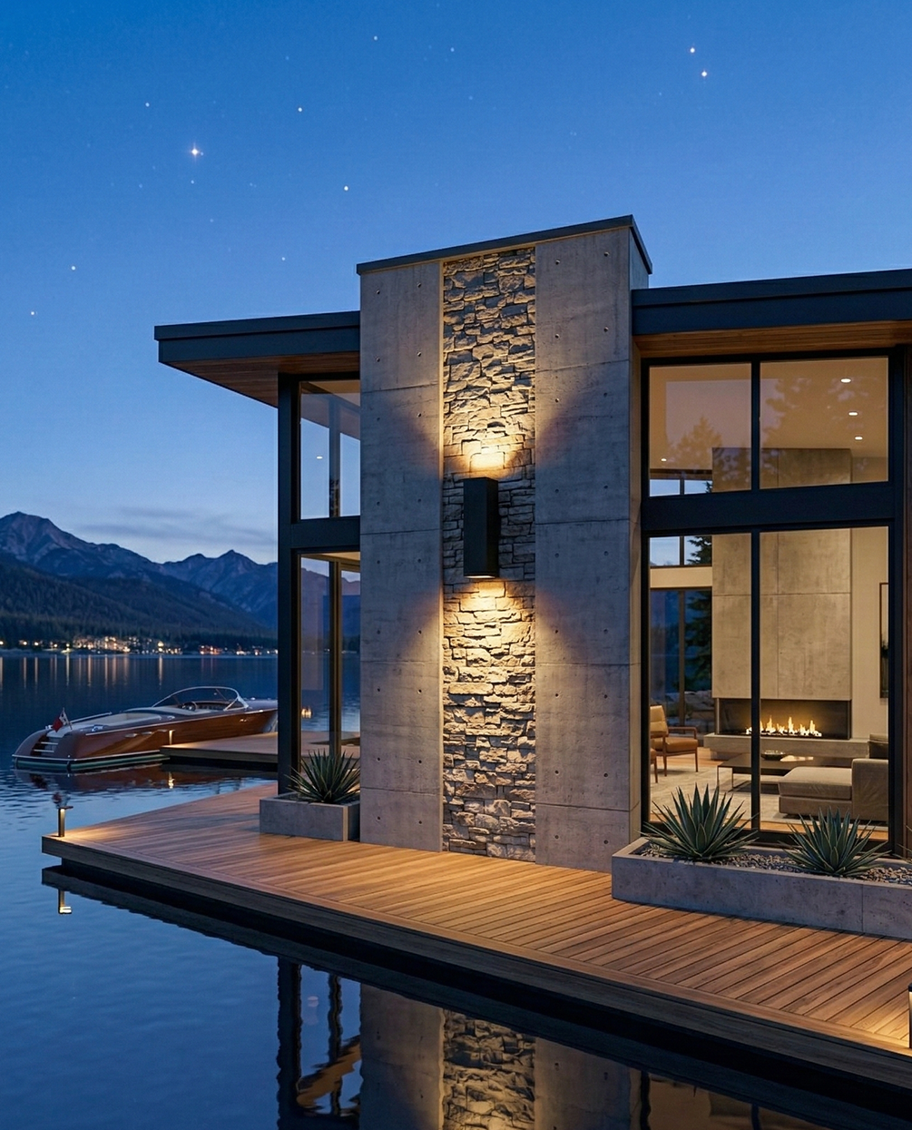 Outdoor Wall Light with Dual Direction Illumination – Dark Grey