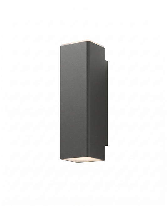 Outdoor Wall Light with Dual Direction Illumination – Dark Grey