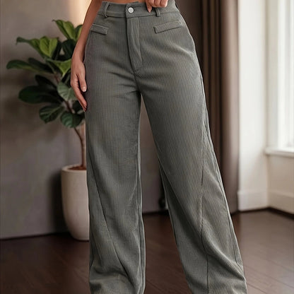 Beatrix women's high-waist wide-leg trousers