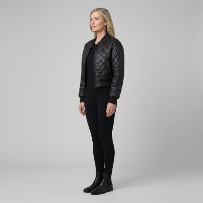 Branford Quilted Bomber Jacket - Lightweight Modern Fit for Versatile Styling 2
