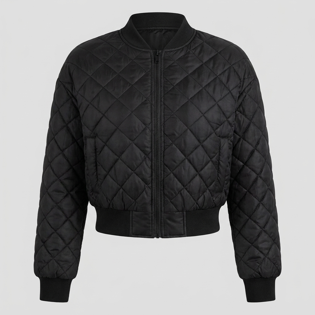 Branford Quilted Bomber Jacket - Lightweight Modern Fit for Versatile Styling 4