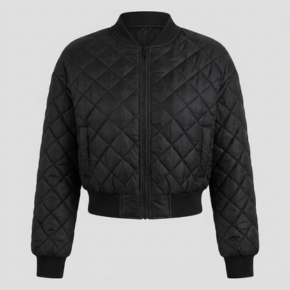 Branford Quilted Bomber Jacket - Lightweight Modern Fit for Versatile Styling 4