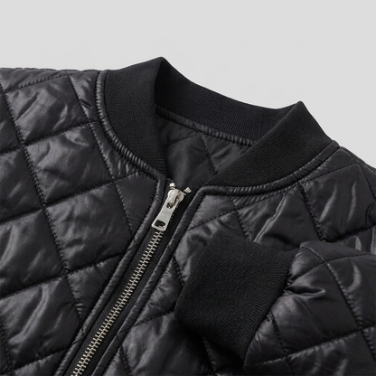 Branford Quilted Bomber Jacket - Lightweight Modern Fit for Versatile Styling 5