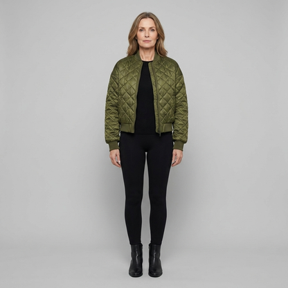 Branford Quilted Bomber Jacket - Lightweight Modern Fit for Versatile Styling 7