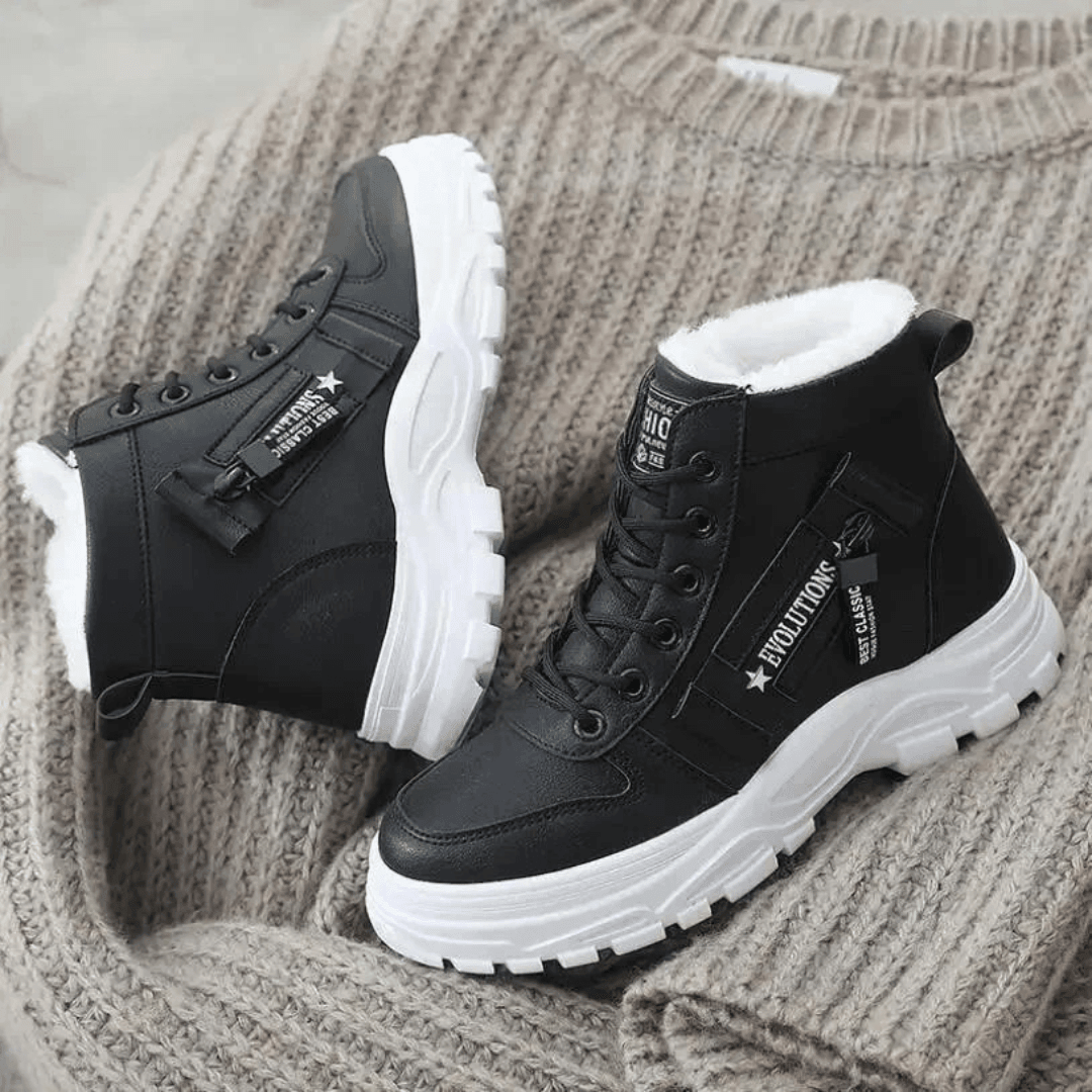 Breezy Waterproof Winter Boots - Insulated, Non-Slip Grip for Cold Weather 2