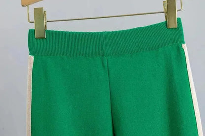 Women's colorblock jersey tracksuit set, additional view