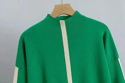 Women's colorblock jersey tracksuit set, additional view