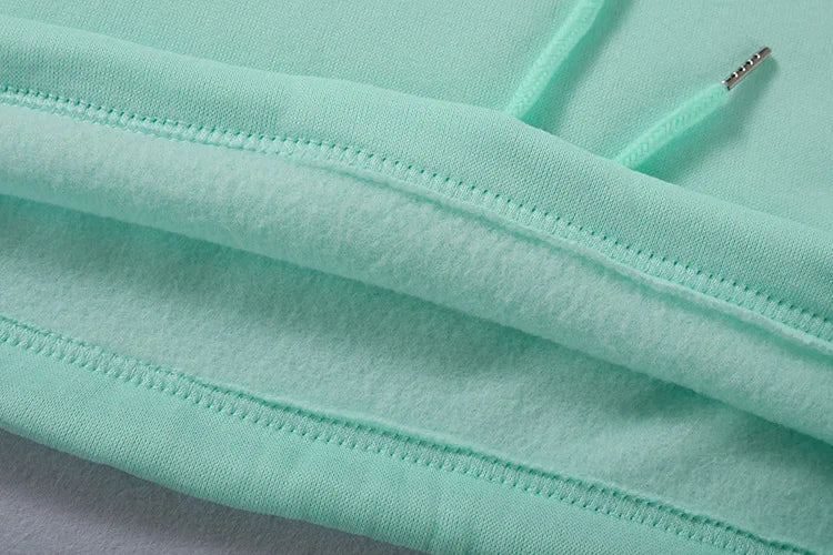 Cropped hoodie and joggers set, worn view 19