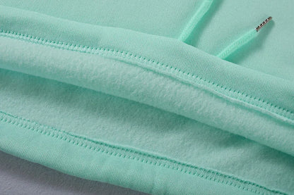 Cropped hoodie and joggers set, worn view 19