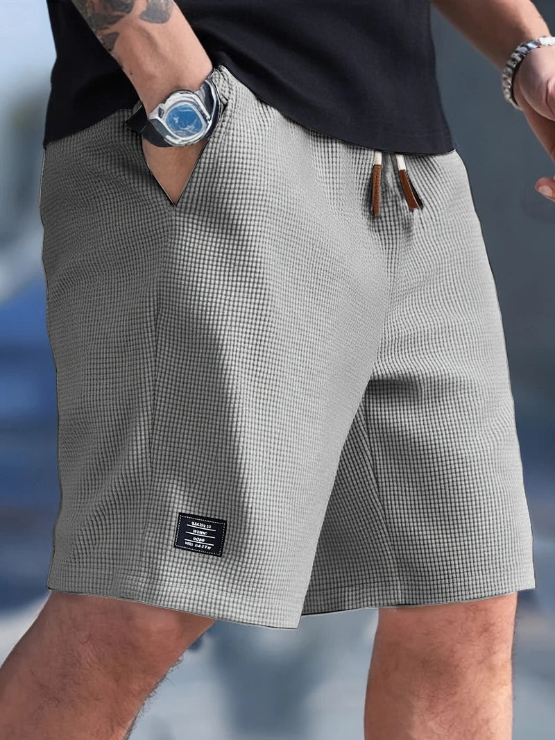 Casual Drawstring Shorts - Comfortable Relaxed Fit with Side Pockets 4