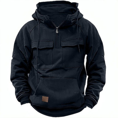 Connor High Quality Fleece Lined Hoodie with Adjustable Hood for Winter 2