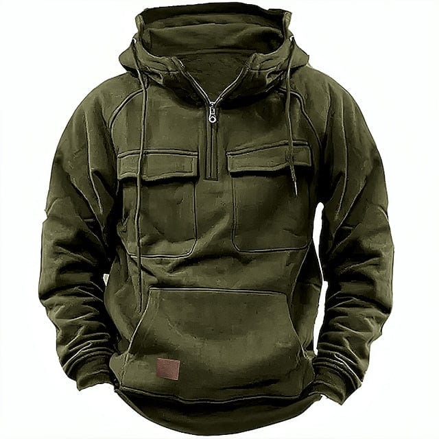 Connor High Quality Fleece Lined Hoodie with Adjustable Hood for Winter 3