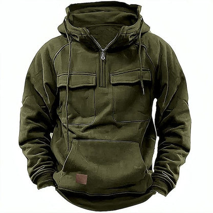 Connor High Quality Fleece Lined Hoodie with Adjustable Hood for Winter 3