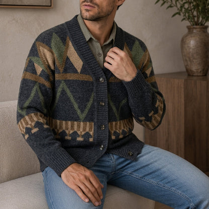 CozyFit - Soft Knit Regular Fit Cardigan Sweater for Versatile Layering 0