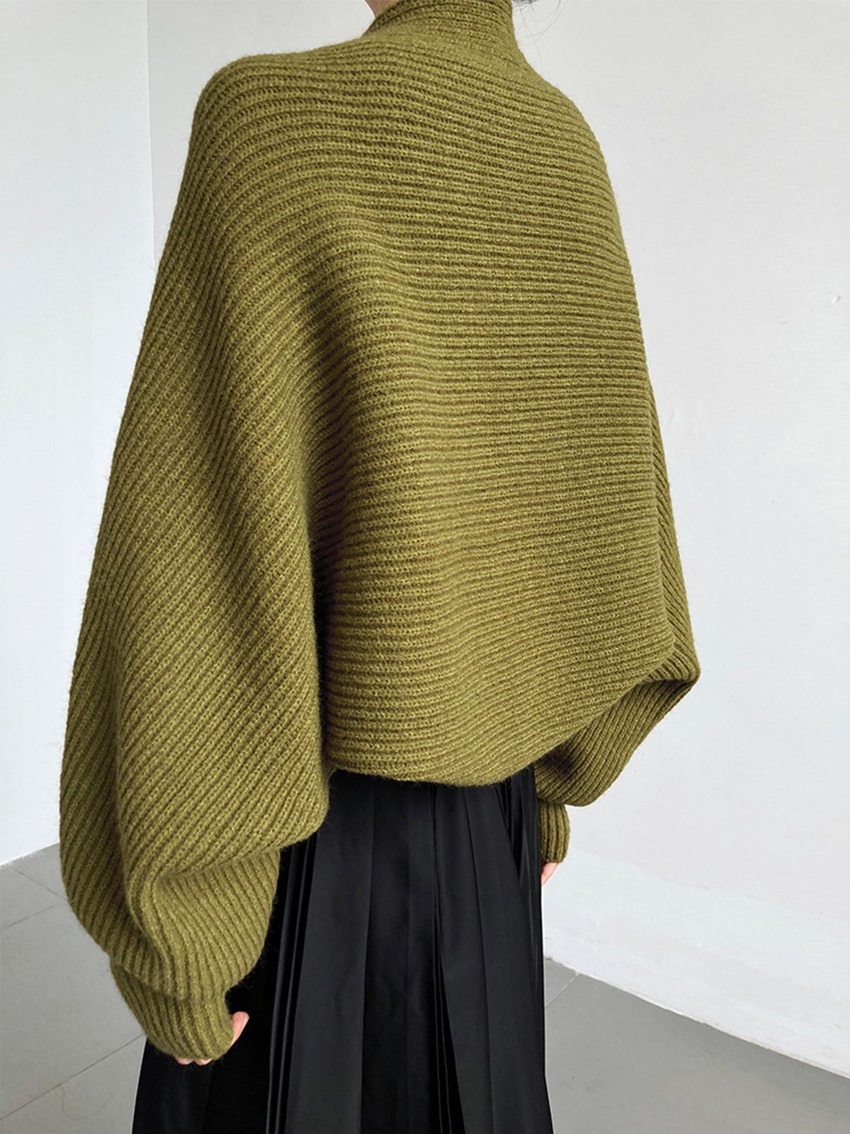 CozyKnit - Solid Open-Front Womens Shrug Sweater with Stretch for Casual Comfort 3