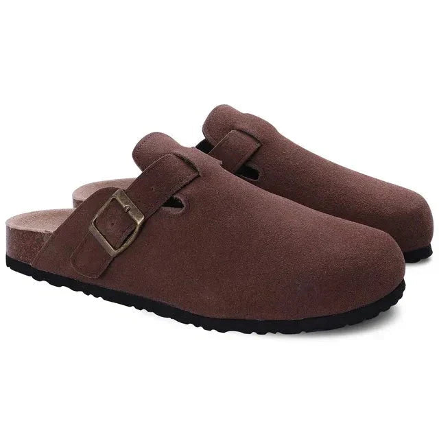 Elegant Suede Slippers - Comfortable Classic Fit for Sophisticated Style 5