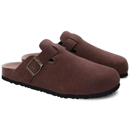 Elegant Suede Slippers - Comfortable Classic Fit for Sophisticated Style 5