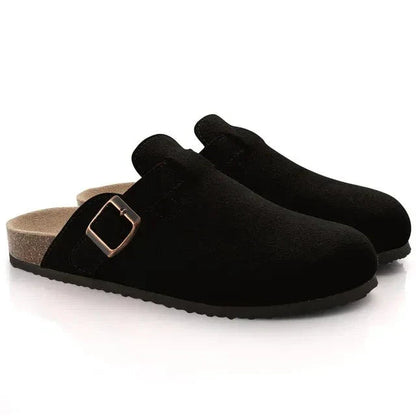Elegant Suede Slippers - Comfortable Classic Fit for Sophisticated Style 6