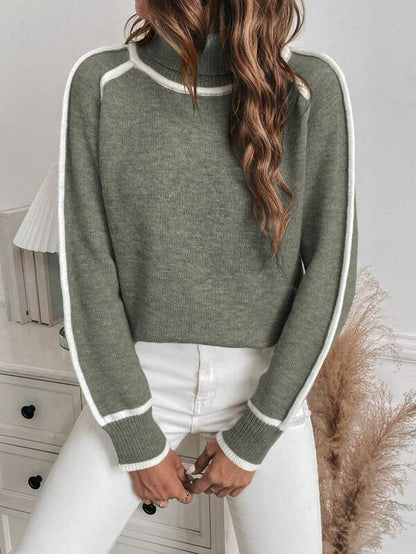 Elegant Warm Lined Women's Sweater with Soft Cozy Interior for Versatile Styling 1