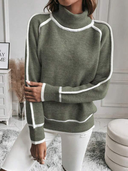 Elegant Warm Lined Women's Sweater with Soft Cozy Interior for Versatile Styling 2