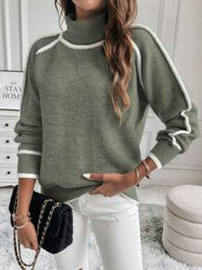 Elegant Warm Lined Women's Sweater with Soft Cozy Interior for Versatile Styling 3